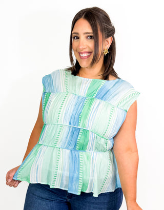 Soft Current Top by Elan