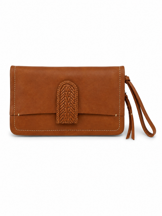 Evolve Wristlet in Kindling Brown by HOBO