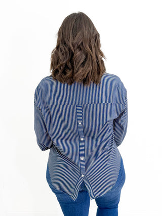 Atlantic Stripe Top by Elan