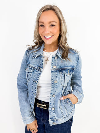 Classic Jean Jacket in Lake Elsinore by Liverpool