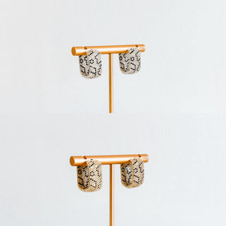 Leopard Sparkle Earrings