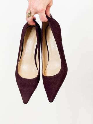 Bella Step Heel in Dark Brown