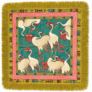 Enchanted Crane Scarf
