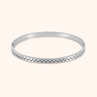 Heartbeat Bangle by Pressie