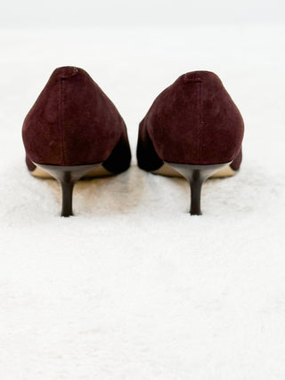 Bella Step Heel in Dark Brown