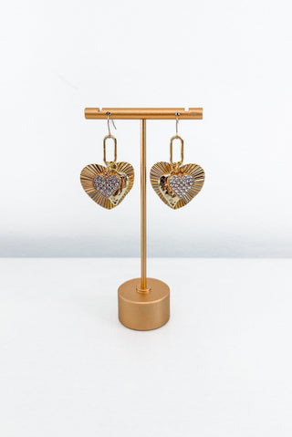Linked In Love Earrings by Scooples
