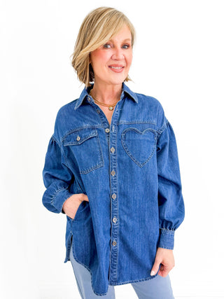 Love Note Denim Jacket