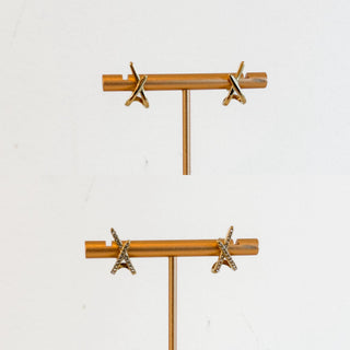 Crossroads Studs by Pressie
