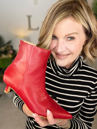 Styled by Val: Scarlet Step Boot