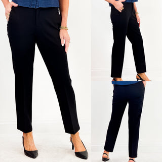 High Rise Kelsey Trouser in Black by Liverpool