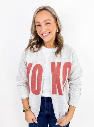 X's and O's Cardigan