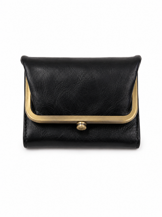 Robin Compact Wallet in Black by HOBO