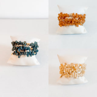Coral Wrap Bracelet by Sahira