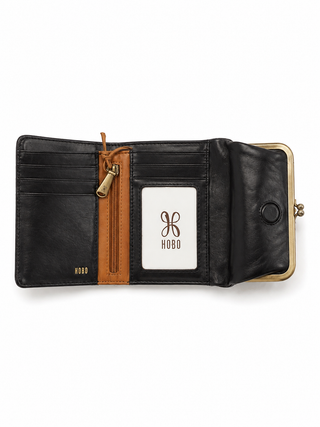 Robin Compact Wallet in Black by HOBO