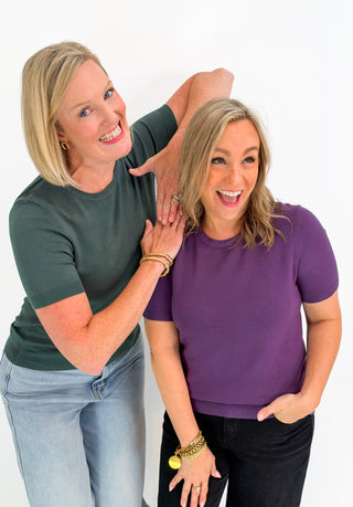 Season Staple Top in Hunter