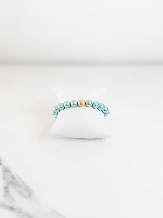 Celeste Pearl Mala Bracelet by BuDhaGirl