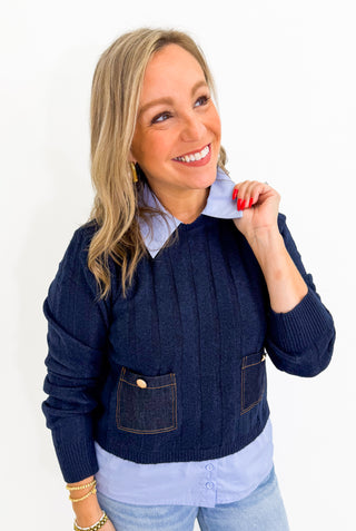 Collar Me Chic Sweater