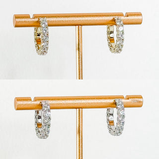 Piper CZ Hoops by Sahira