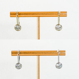 Lyla Bezel Earring (6mm) by Sahira