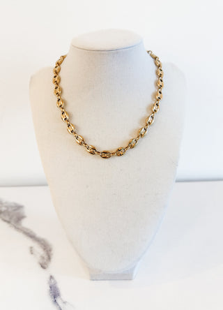 Coffee Bean Necklace by Chansutt Pearls
