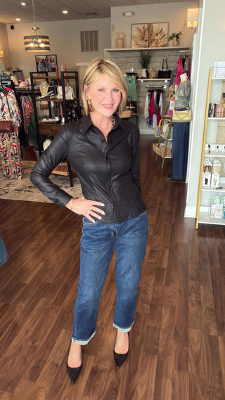 Styled by Val: Midnight Edge Top