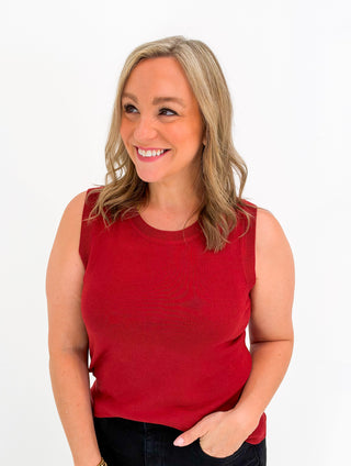 Simple Style Top in Brick