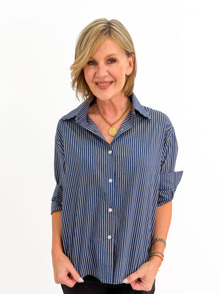 Atlantic Stripe Top by Elan