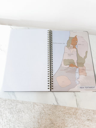 Church Notes Journal with Maps