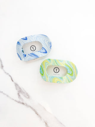 Cabana Collection Medium Flat Round Hair Clip by Teleties