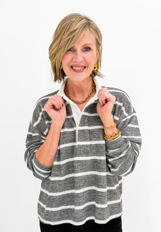 Collar Me Chic Pullover