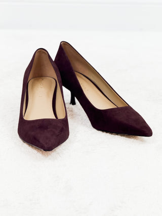 Bella Step Heel in Dark Brown