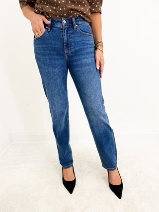 Rowan Slim Pant in Twilight Tide by Liverpool