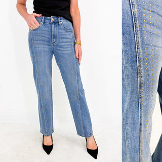 PREORDER Kennedy Straight w/ Vertical Seaming in Sunflare by Liverpool