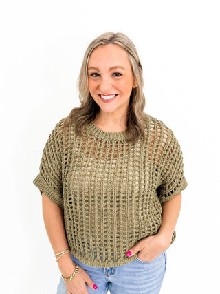 Soft & Sage Sweater