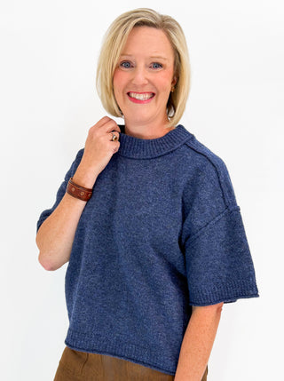 Rich in Life Sweater in Nightfall by Tribal