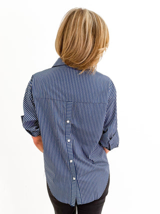Atlantic Stripe Top by Elan