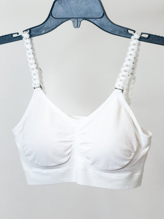 In Style Pearl Bralette