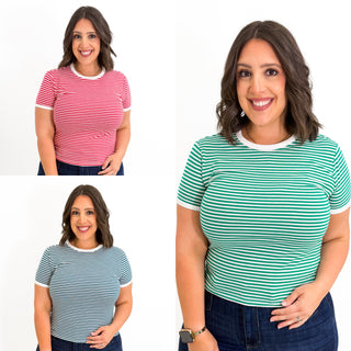 Weekend Stripe Tee