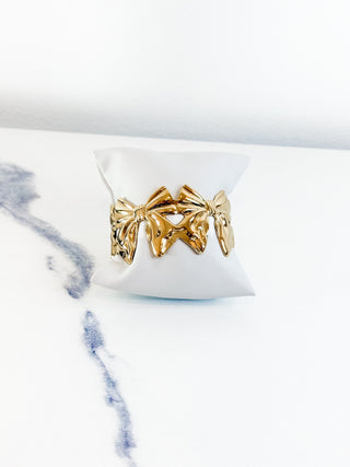 Bow Bangle Bracelet