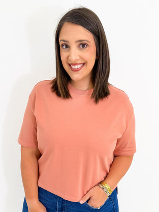 Maddox Tee in Rose Dawn by Dear John