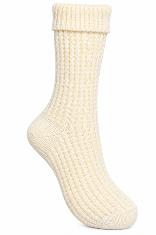 Britt's Knit Waffle Knit Slipper Socks