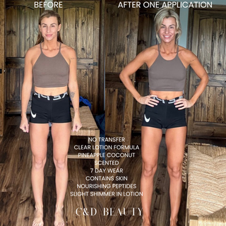 Peptide Self Tanning Lotion by C&D Collective