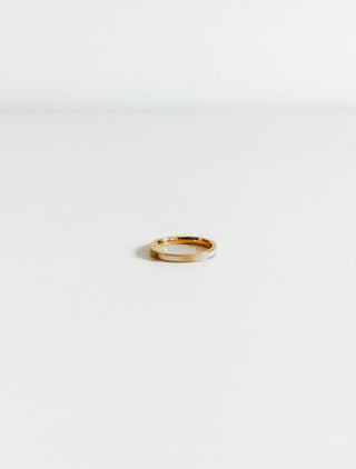 Mollie Mother of Pearl Ring by Ellie Vail
