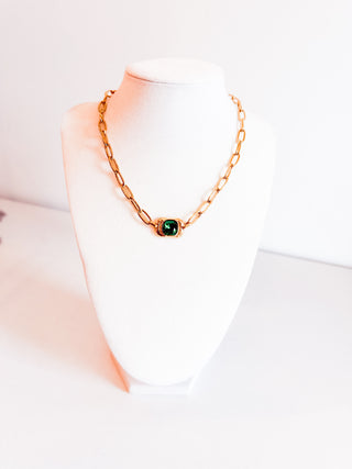 Emerald Necklace by Chansutt Pearls