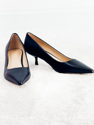 Bella Step Heel in Black