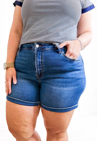Off Duty Denim Short by Vervet