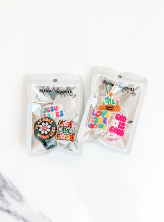 Straw Topper (Set of 3)