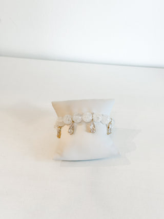 Icicle Beaded Bracelet by BuDhaGirl