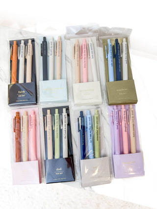 Church Notes 3 Pen Sets