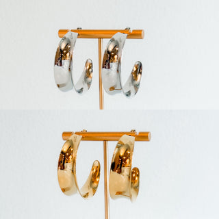Harlow Hoops by Chansutt Pearls